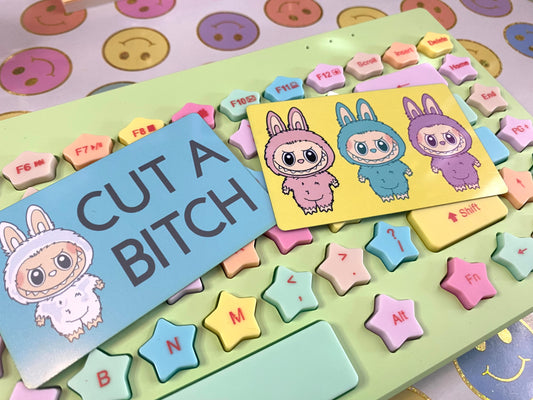 Monster Washi Card
