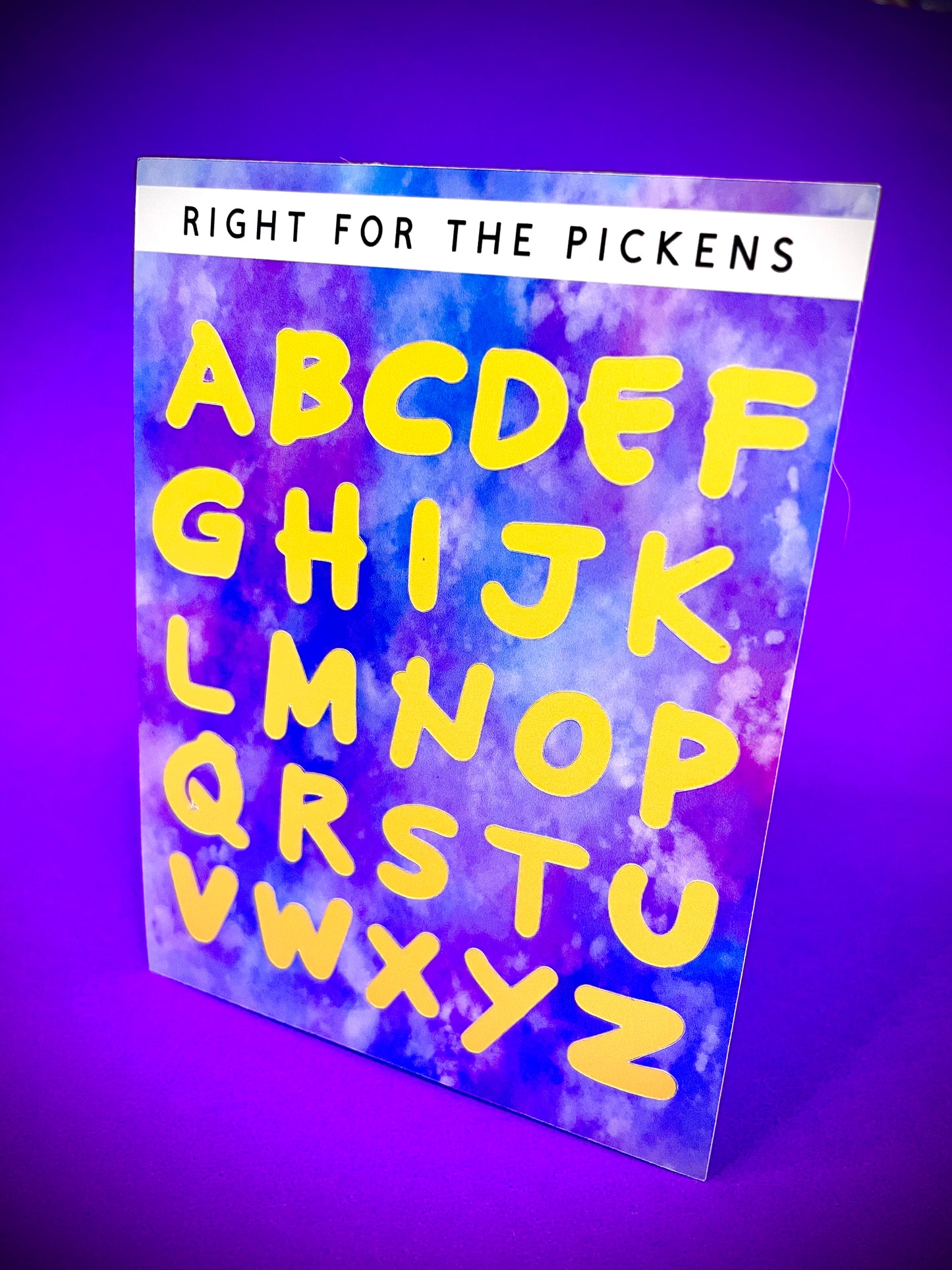 Yellow Letters