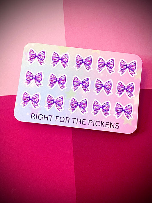 Purple Bow