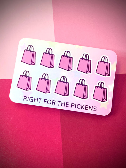 Pink Shopping Bag