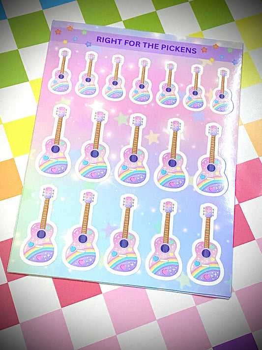 Pastel Guitar