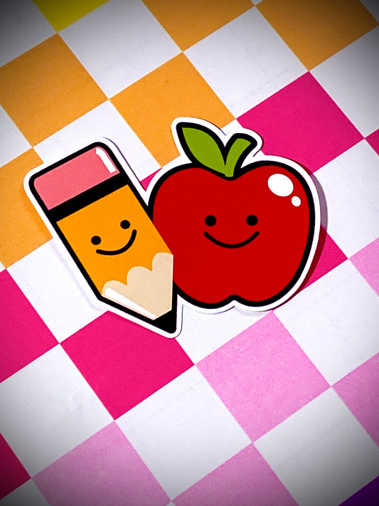 Pencil and Apple