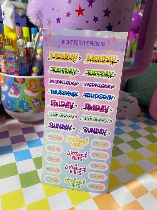 Weeks