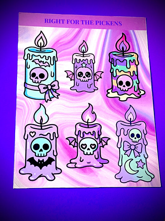 Pastel Candle