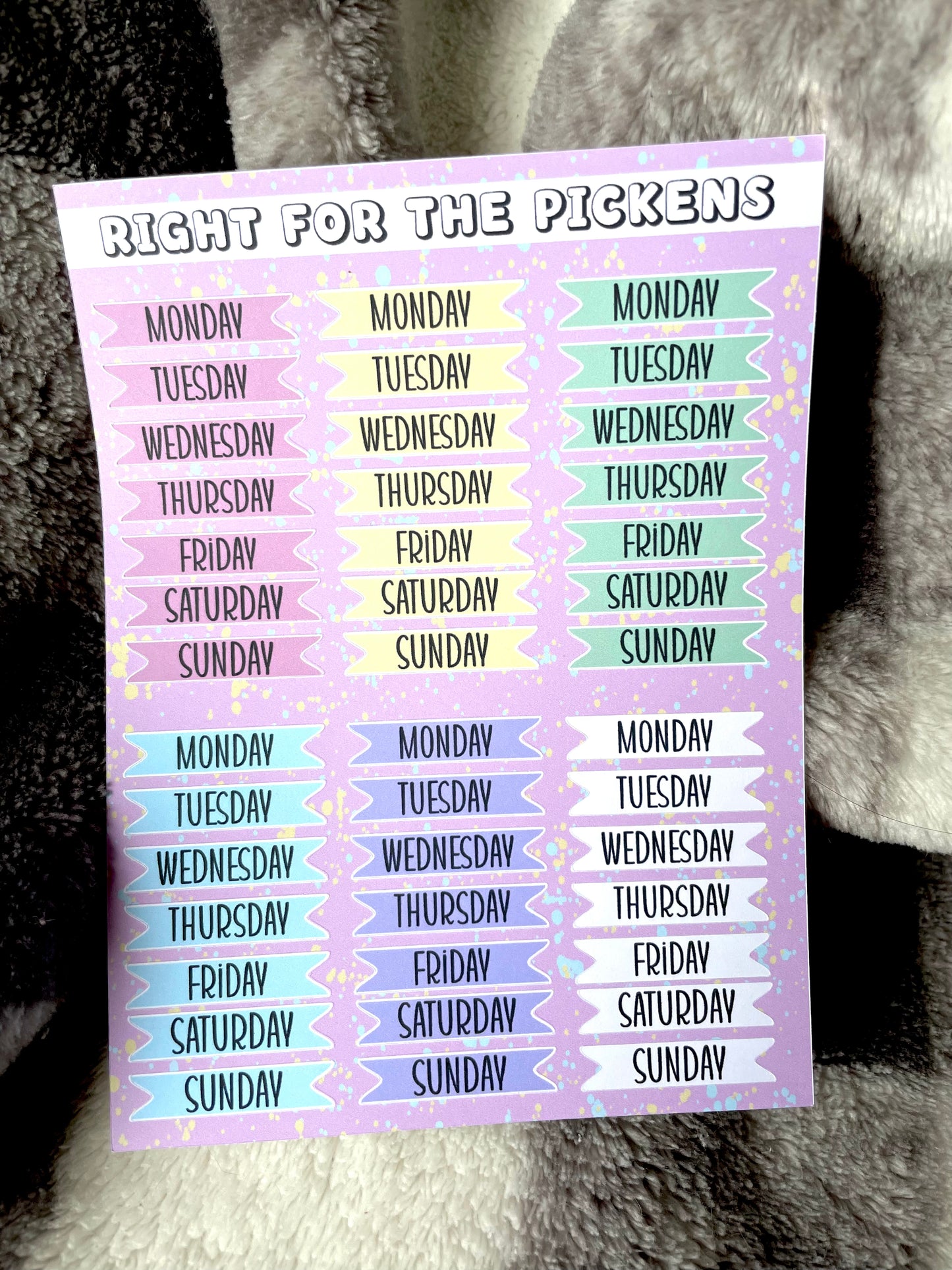 Days of the Week