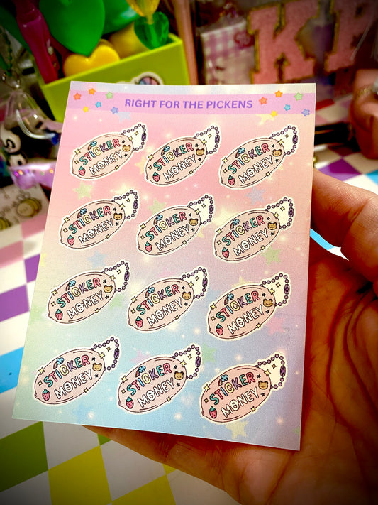 Sticker Money