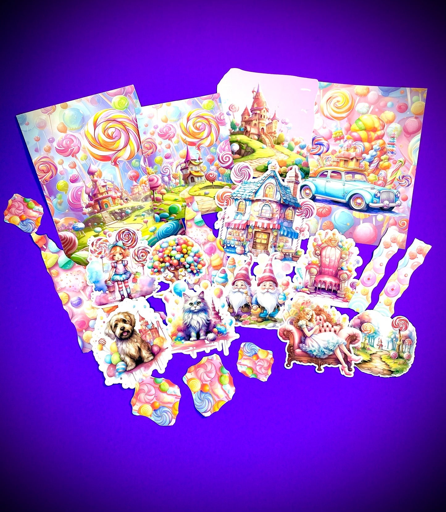 Candy Land Journaling Kit