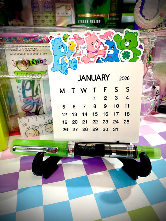 Care Bear 2026 Desk Calendar