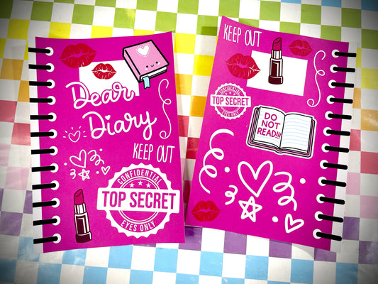 Dear Diary Cover