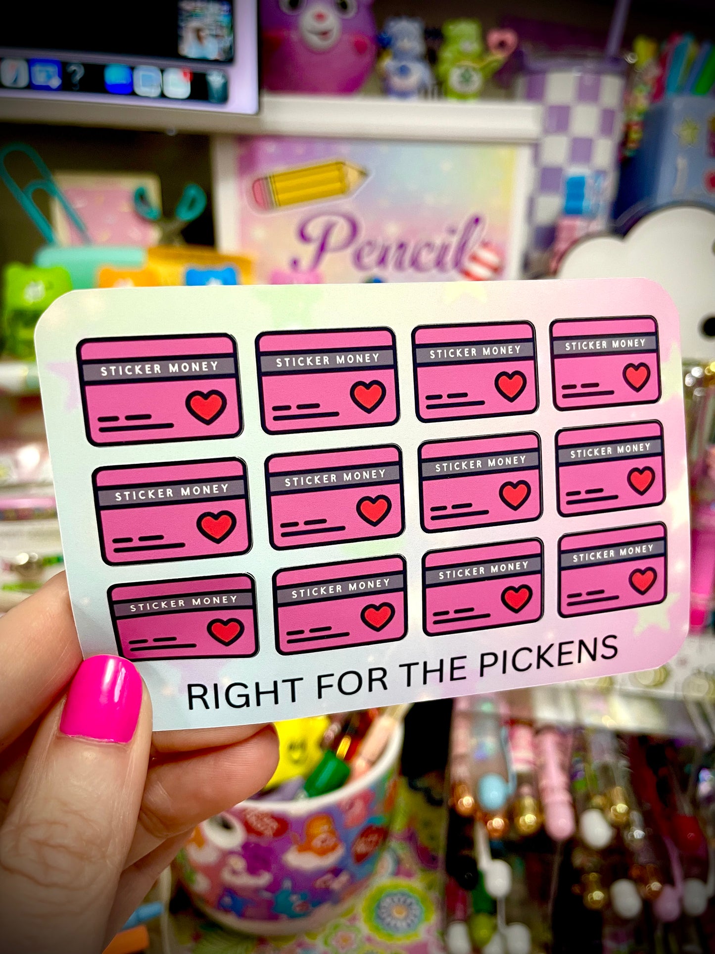 Sticker Money
