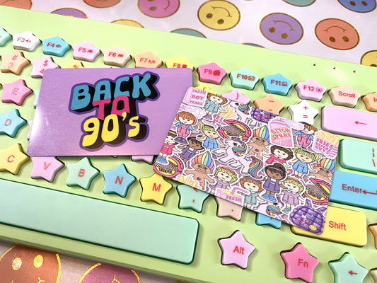 90's Toys Washi Card