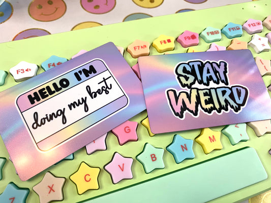 Be You Washi Card