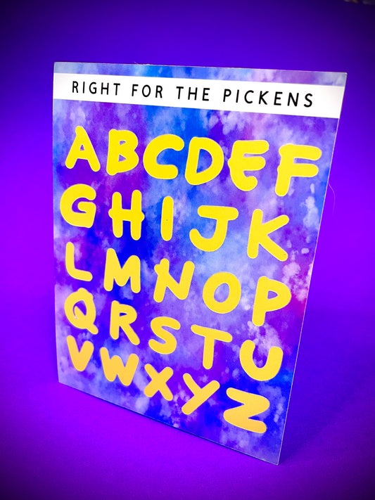 Yellow Letters