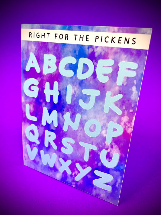 Blue Letters