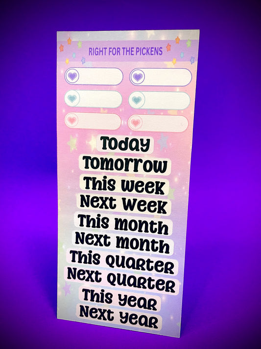 Planner Needs