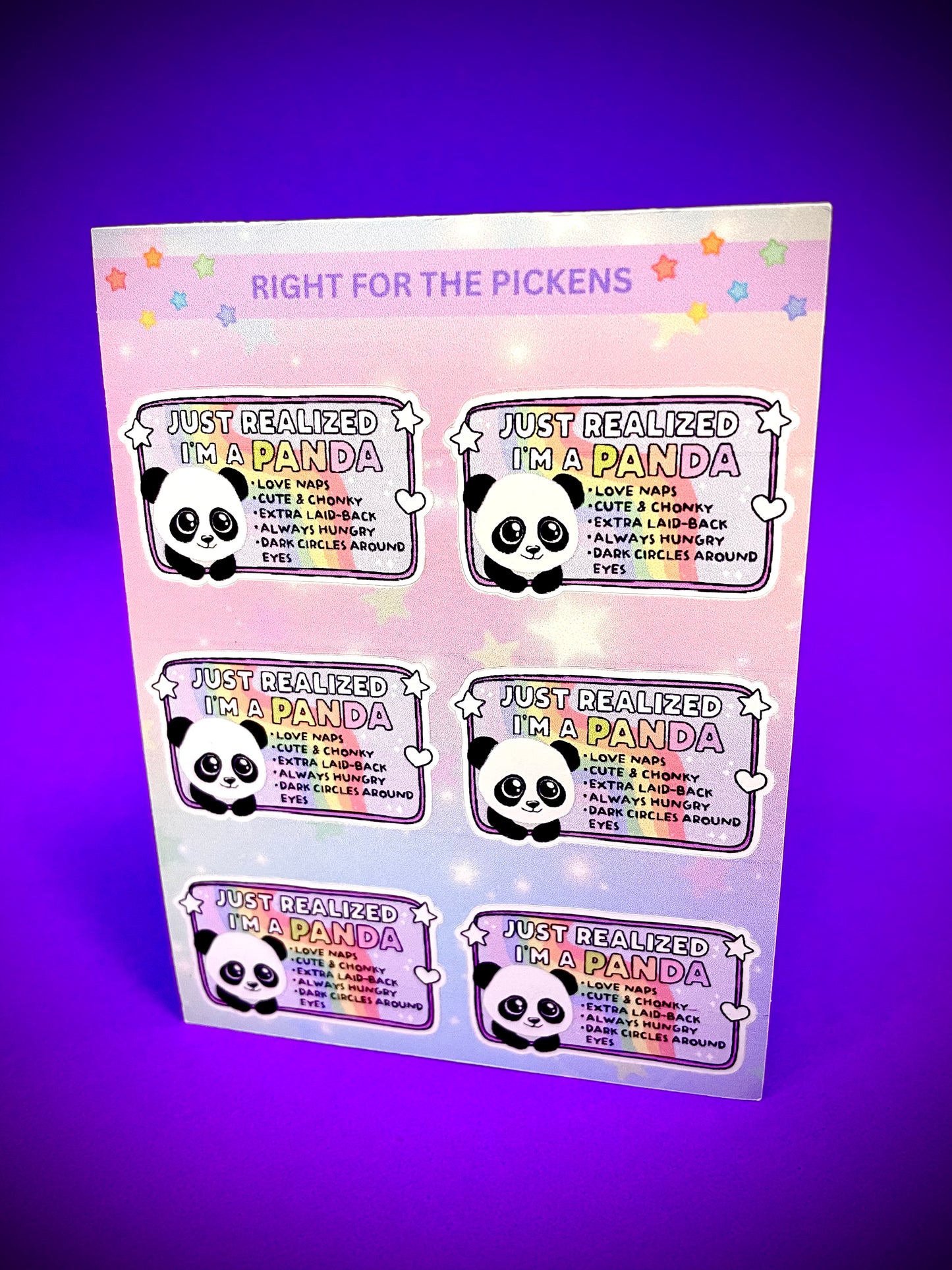 I'm a Panda