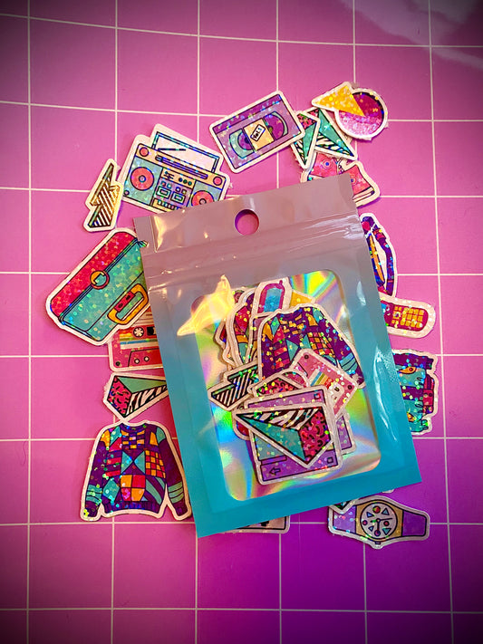 90's Sticker Flakes