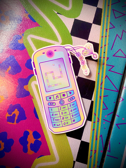 Pastel Phone Die Cut
