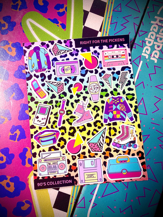 90s Sticker Sheet