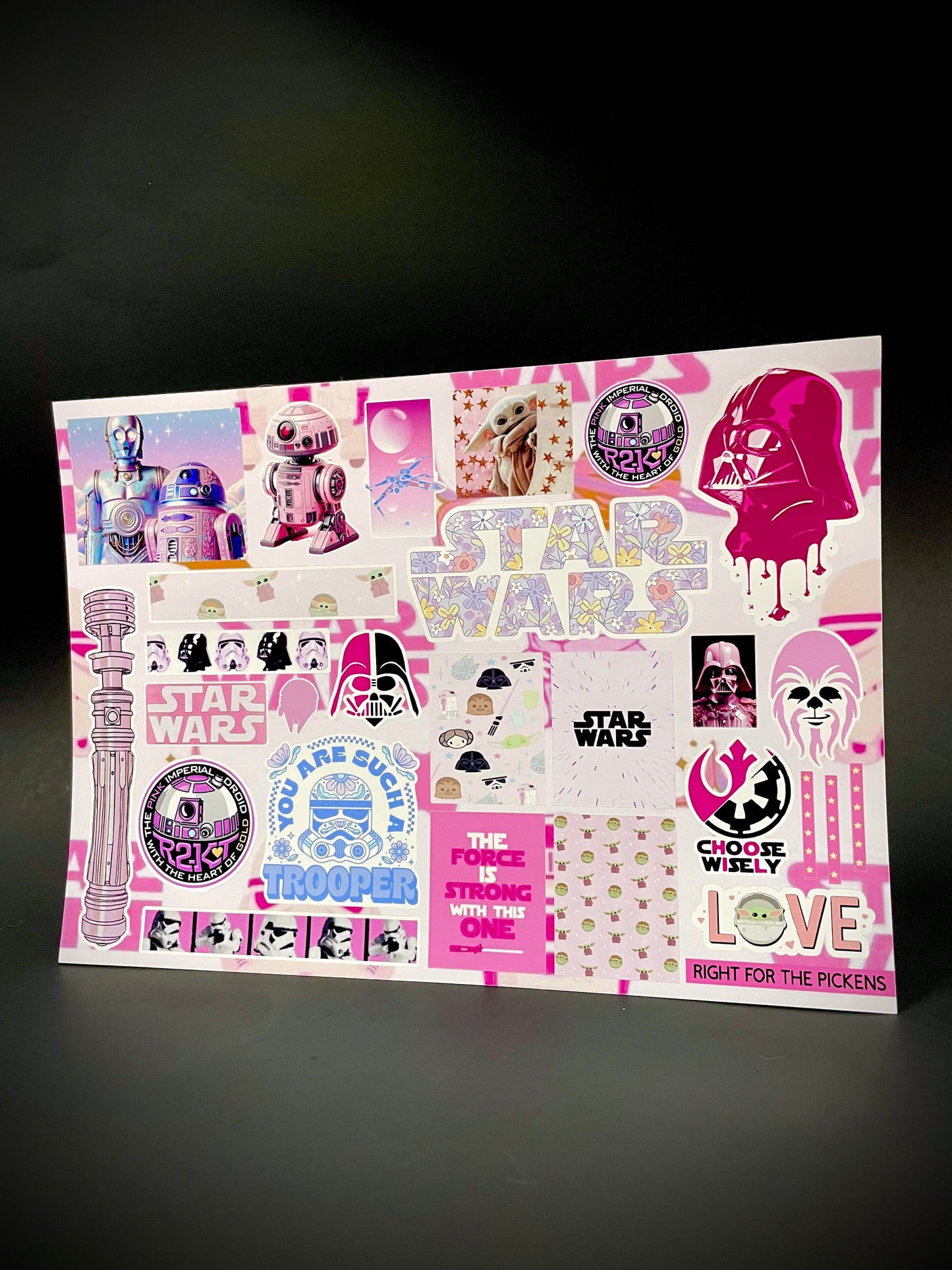 Pink Star Wars