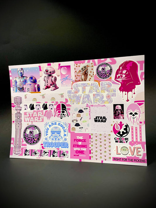 Pink Star Wars