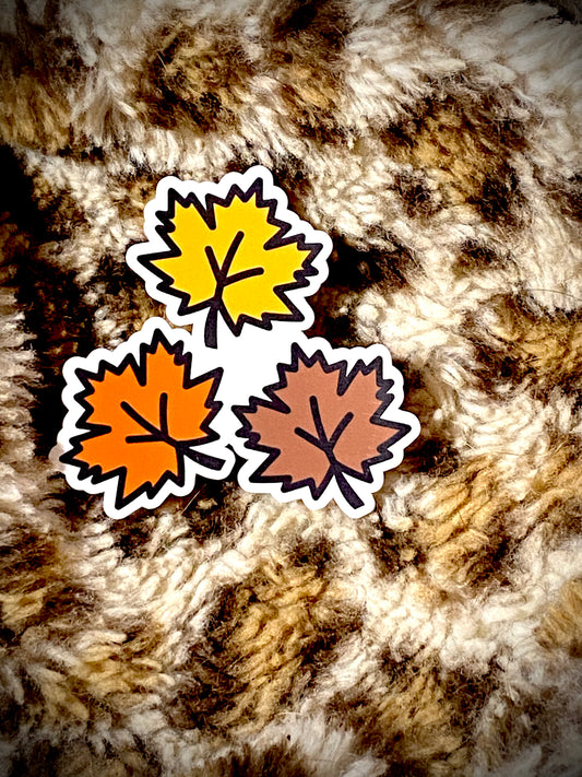 3 Fall Leaves