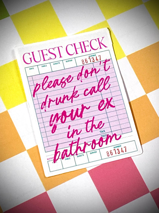 Guest Check