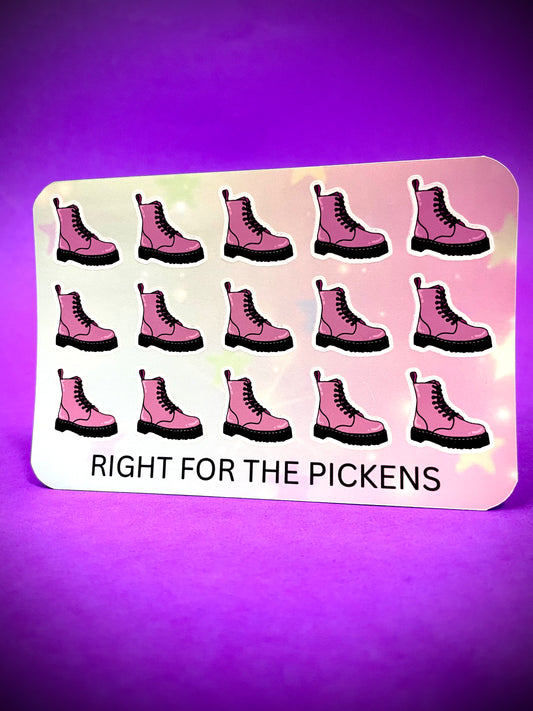 Pink Boots