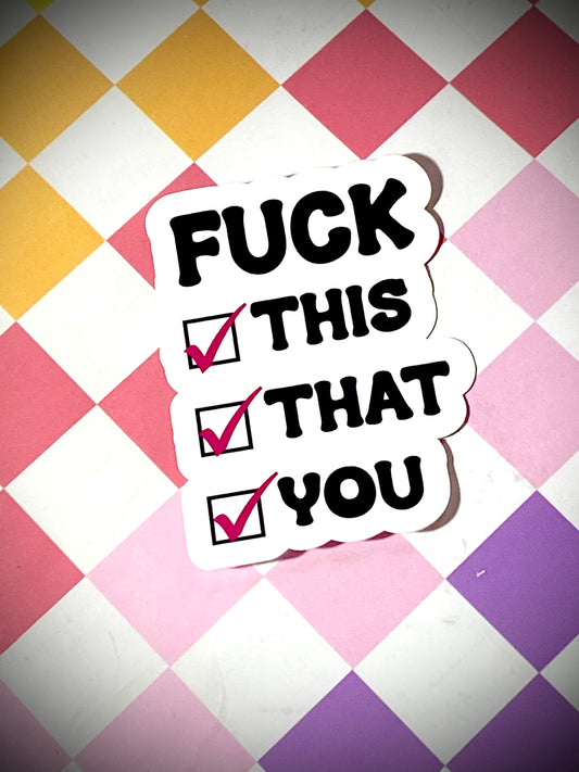 Fuck Check Box