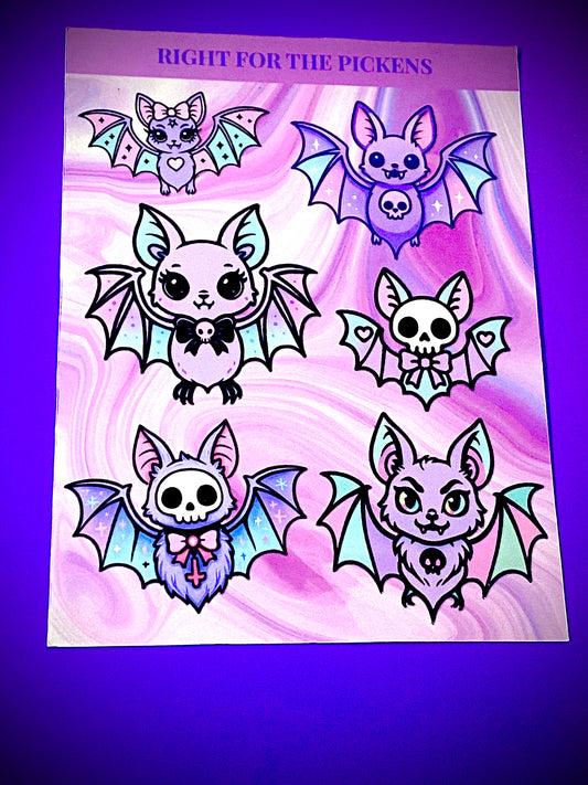 Pastel Bats
