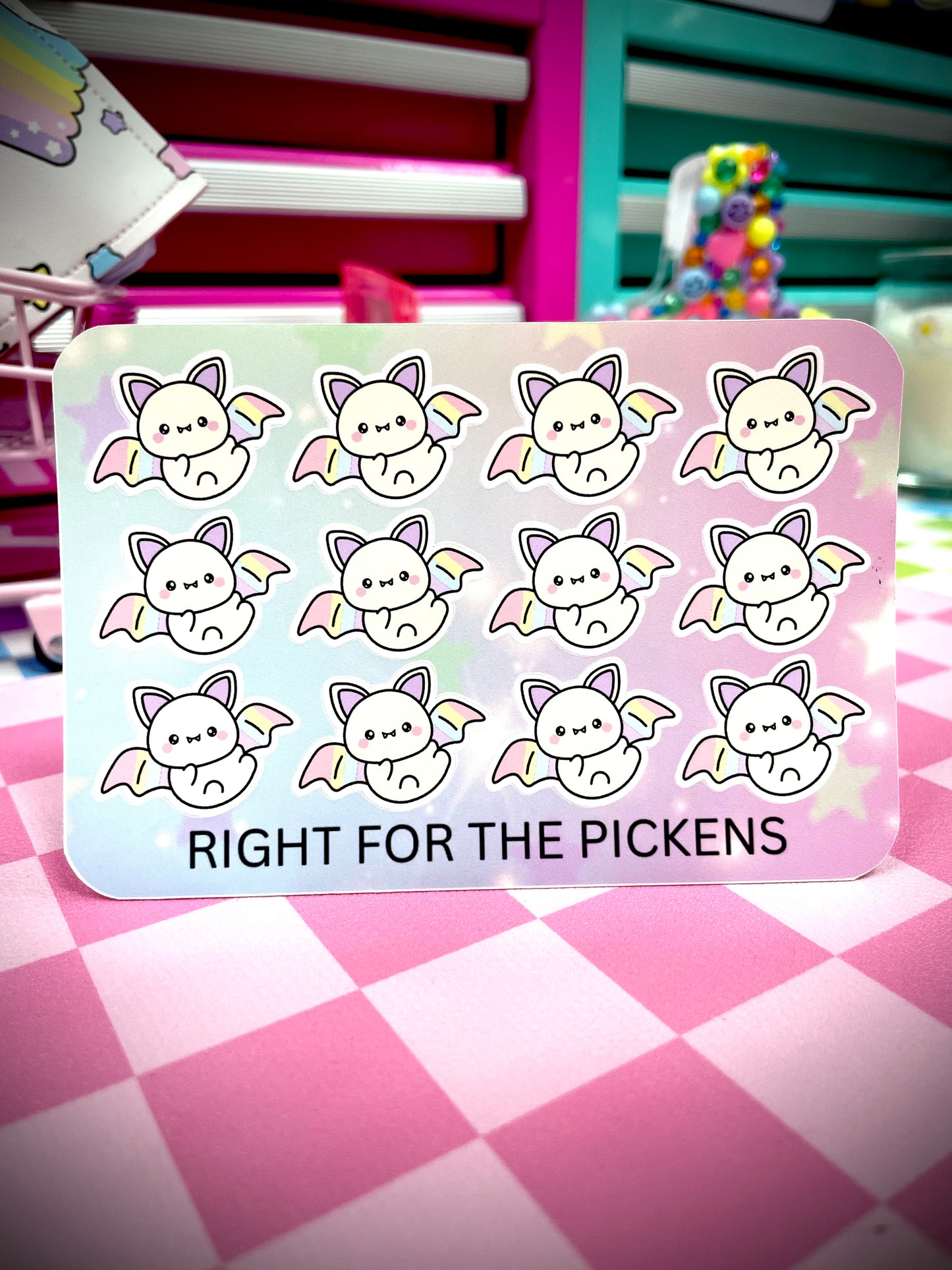 Pastel Bats