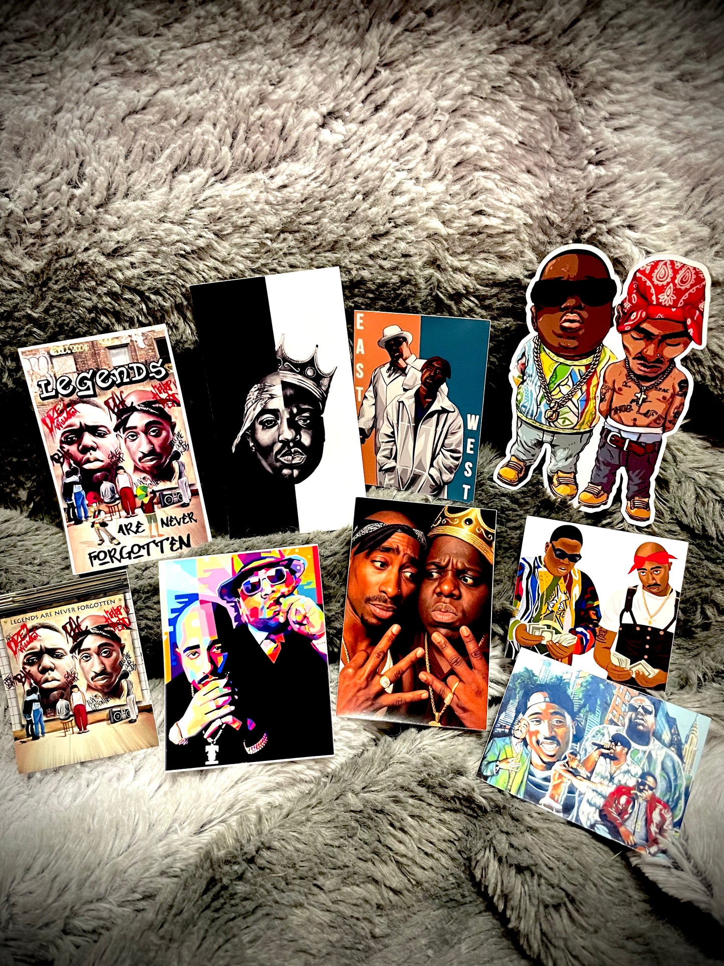 Tupac/Biggie Die Cut Bundle