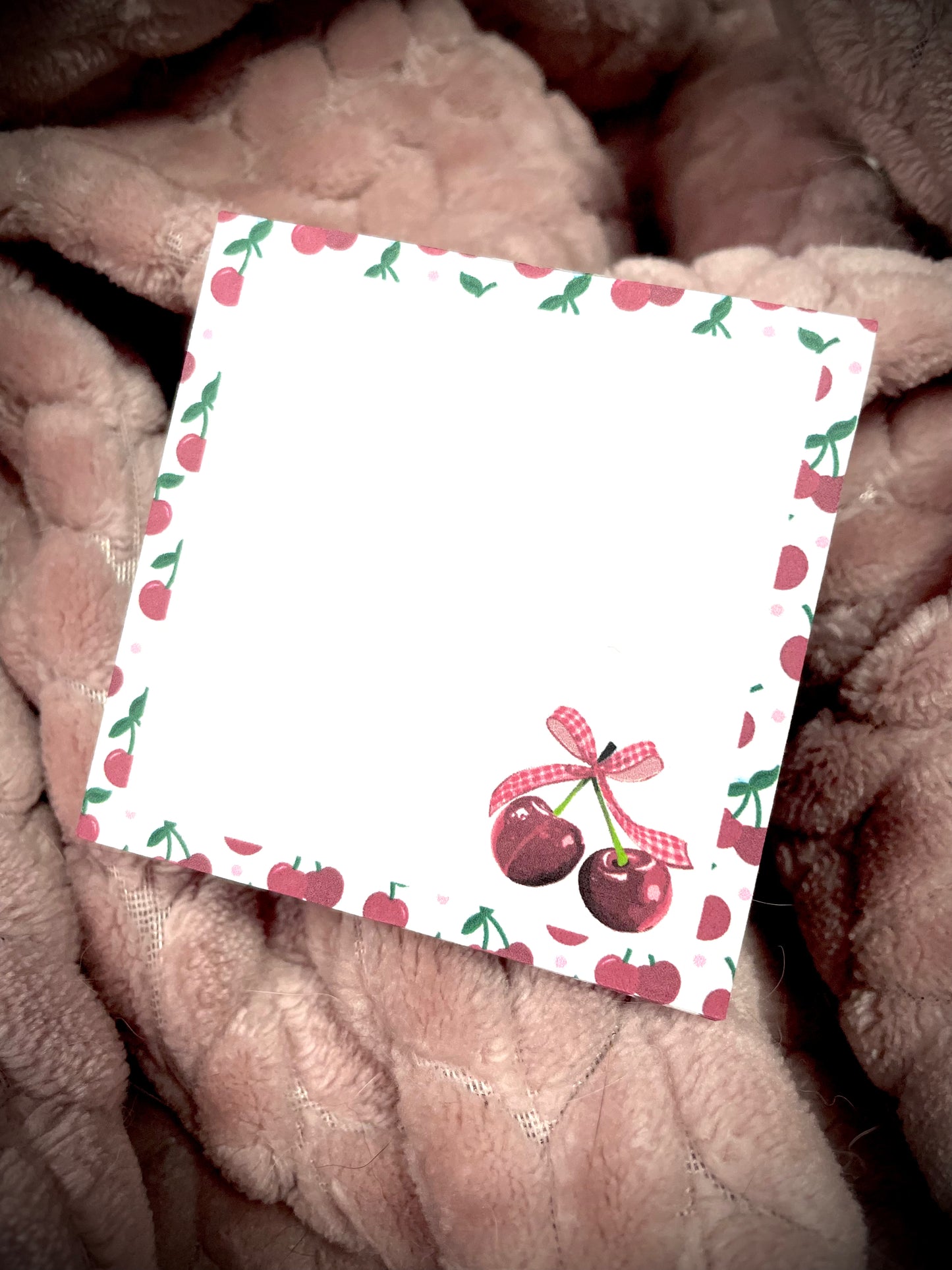 Cherry Notepad