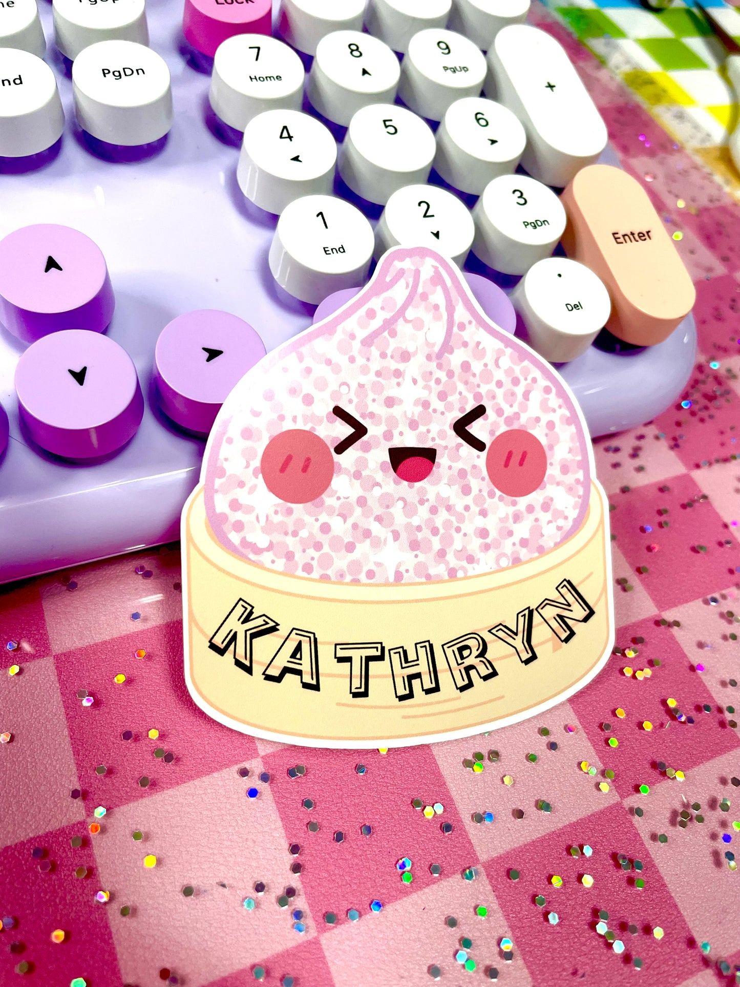 Pink Dumpling
