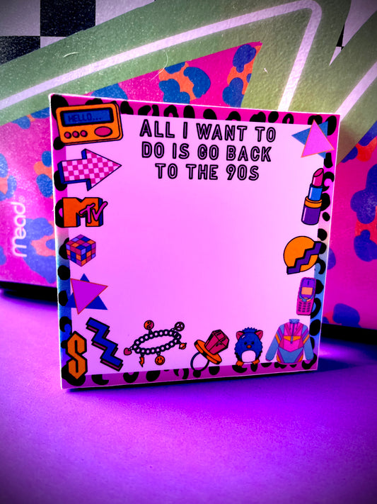 Go back to the 90's Notepad