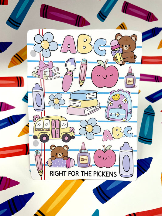 ABC ready for school