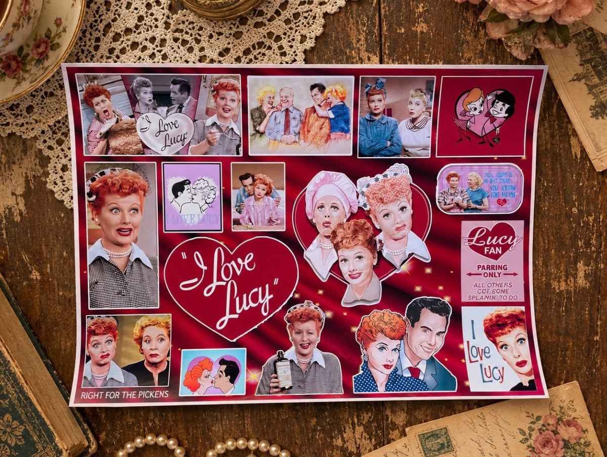 I love Lucy (colored)